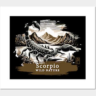 Scorpio - WILD NATURE - SCORPIO -5 Posters and Art